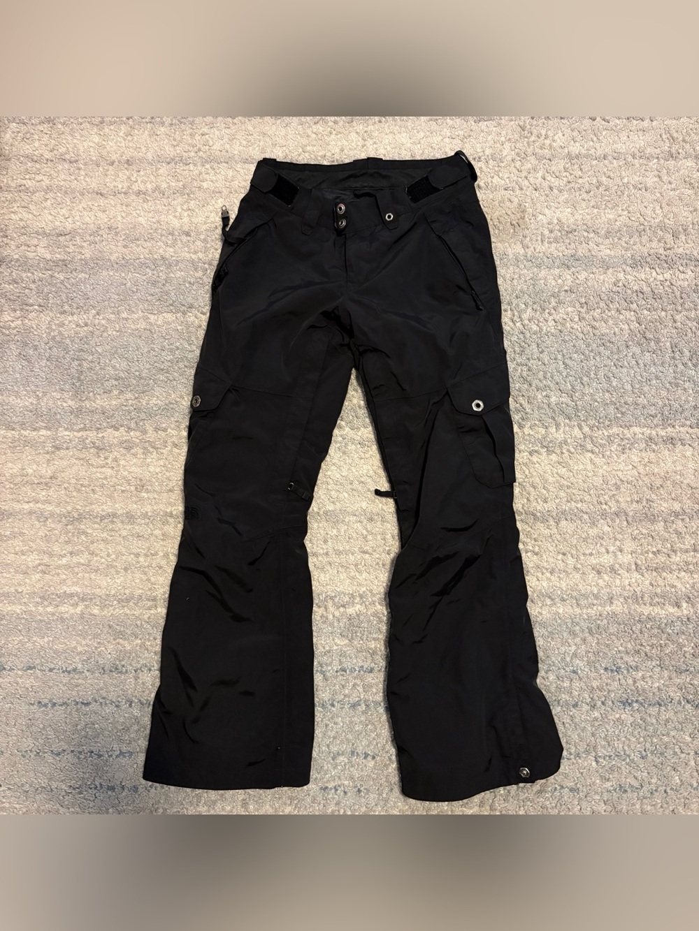 The North Face HyVent Waterproof Black Cargo Ski Snowboard Pants S